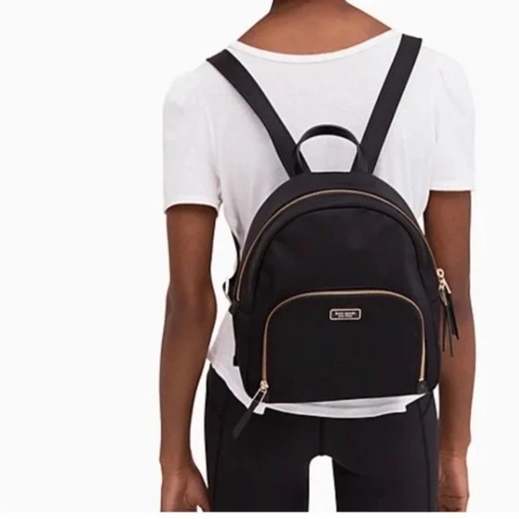 Kate Spade New York Black Medium Dawn Backpack - Picture 6 of 8